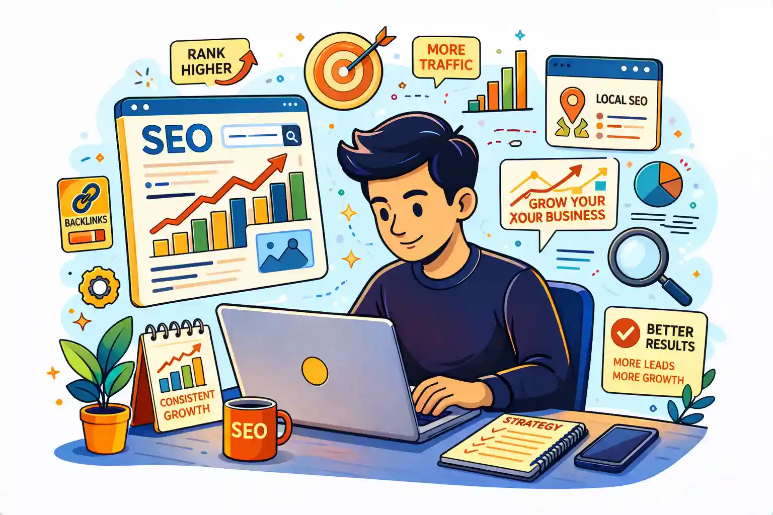 Seo Image of Best Digital Marketer In Thrissur