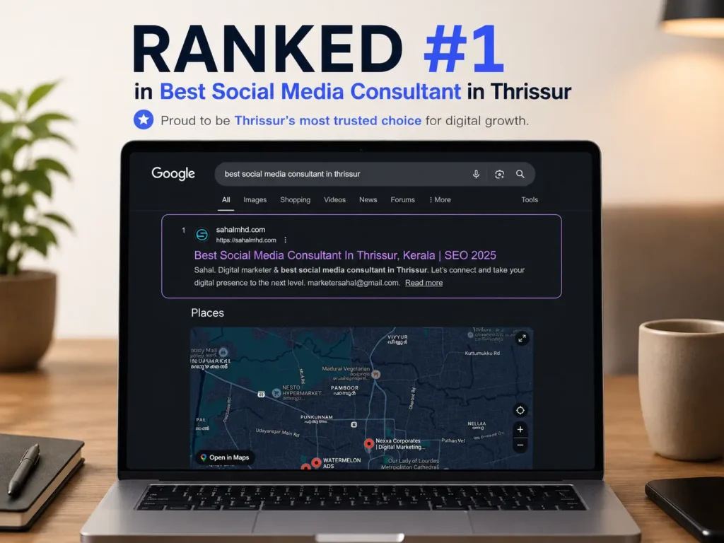SEO2 of best social media consultant in thrissur